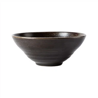 Bát gốm đen