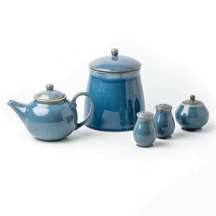 Blue Glaze Dinner Set